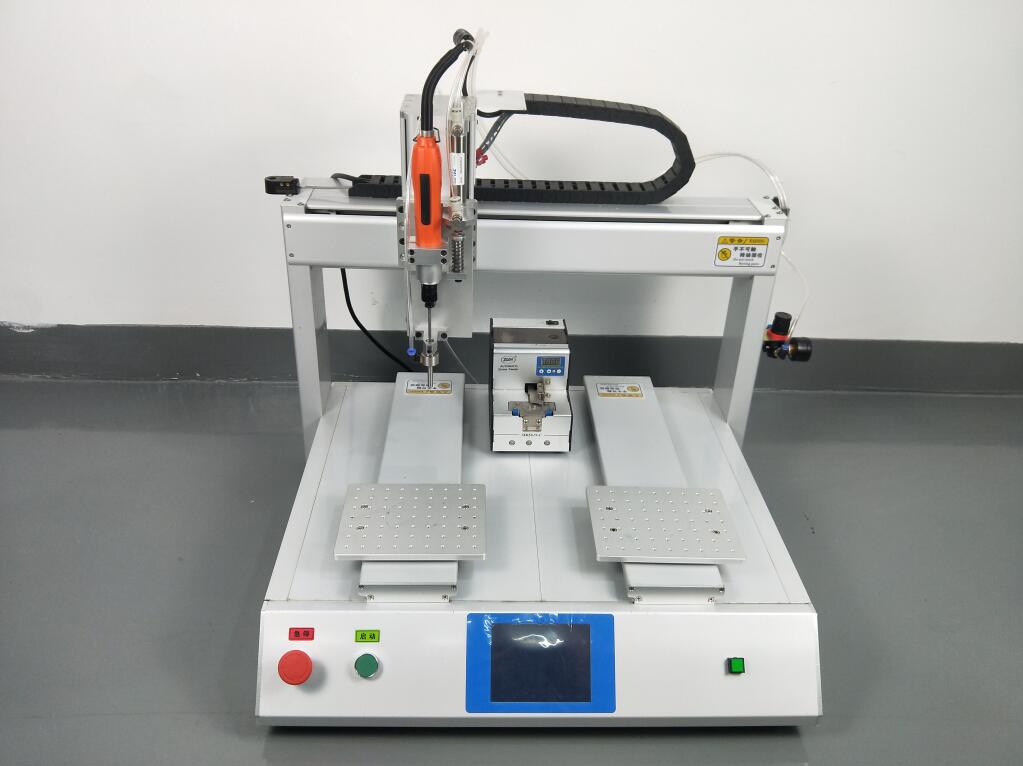 吸附式双工位自动锁螺丝机ys-l542-x